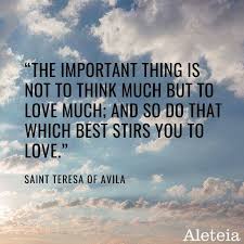 In referring to these mysterious blessings. Pin By Philline On Aleteia Teresa Of Avila Saint Teresa Saint Teresa Of Avila