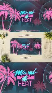 1920x1080 best logo miami heat wallpapers. Terry Soleilhac Miami Vice Heat Basketball Court