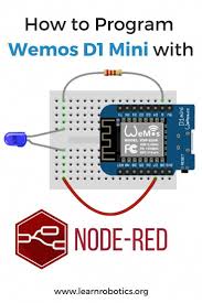 Leds, relays, motors, buzzers etc. How To Configure Node Red And Wemos D1 Mini Using Mqtt Configure D1 Electronic Mini Mqtt Nodered W Cool Arduino Projects Mini Electronics Projects Diy