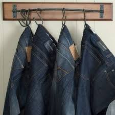 Check spelling or type a new query. Wall Plaque With 4 Metal Hooks Wood Plaque Hanging Jeans Jeans Display Hang Jeans