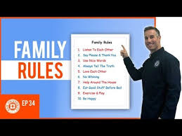 creating a family rules chart house rules for kids dad university 2018