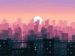Aesthetic wallpaper mac posted by samantha cunningham. City Building Sunshine Pixel Art Wallpaper Hd Artist 4k Wallpapers Images Photos And Background Desktop Wallpaper Art Retina Wallpaper City Wallpaper