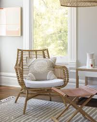 Kokkari Soumak Rug Furniture Rattan Chair Wicker Patio Furniture