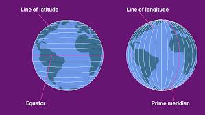 The prime meridian runs through greenwich, england and is at 0° longitude. Lines Of Latitude And Longitude Teleskola