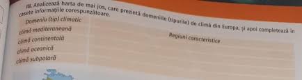 Clima ecuatoriala cu temperaturi ridicate, miscari ascendente ale maselor de aer, variatii termice anuale mici si abundente de precipitatii; Va Rog Ajutor Va Dau Coroana Cat Mai Repede Brainly Ro