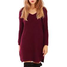 Acheter robes pull pour femme chics tendance mode en ligne chez zaful. Robe Pull En Maille Bordeaux Femme Pas Chere