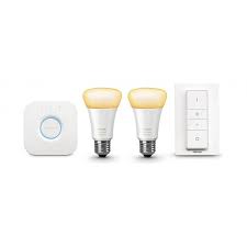 Learn more about hue led bulbs, fixtures, and controls. Philips Hue Ambiance 9 5 Watts Led Light Starter Kit Xcite Kuwait