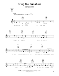 (it's also why i cho. Willie Nelson Bring Me Sunshine Sheet Music Pdf Notes Chords Country Score Guitar Chords Lyrics Download Printable Sku 166577