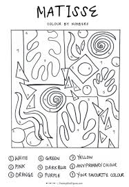 Image Result For Matisse Shapes Color Page Arte Elementare Lezioni Di Arte Arte Di Bambino