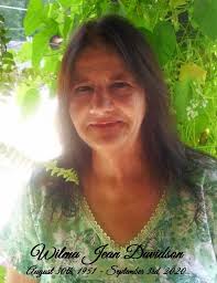 Obituary information for Wilma Jean Davidson