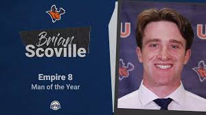 Scoville Named 2023-24 Empire 8 Man of the Year