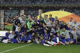 Chelsea secured a top three premier league finish and entry into next season's champions league group stages with a comprehensive win at arsenal. Europa League Finale Chelsea Zerlegt Arsenal In Baku Mit 4 1 Und Der Lask Jubelt Mit Kleinezeitung At