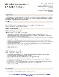 You may also see sales manager resume templates. B2b Sales Representative Resume Samples Qwikresume