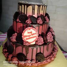 Jual beli online aman dan nyaman hanya di tokopedia. Kue Ultah 3 Tingkat Birthday Cake Custom Shopee Indonesia