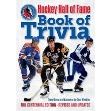 Answer these easy hockey trivia questions and answers to know more! Hockey Hall Of Fame Book Of Trivia 2nd Edition By Don Weekes Paperback Target