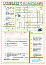 Weather Vocabulary Weather Vocabulary Weather Worksheets Vocabulary Worksheets