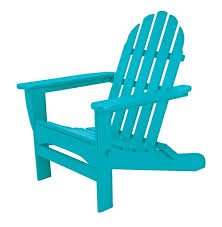 Ivy Terrace Blue Polypropylene Chair Ace Hardware Adirondack Chairs Patio Wood Adirondack Chairs Plastic Adirondack Chairs