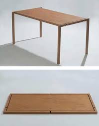 Amazing Collapsible Table I Wish All The Tables In The Shop Could Do It Amazing Collapsible Could Ta Collapsible Furniture Flat Pack Furniture Furniture