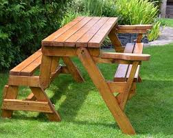 Simple Bench Plans Outdoor Furniture Diy 2x4 Lumber Patio Furniture In 2020 Picnic Table Plans Folding Picnic Table Folding Picnic Table Bench