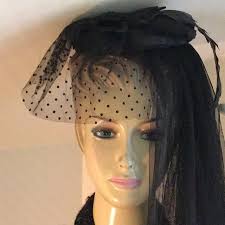 Wow witch's mourning spooky long veil