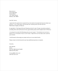 Free 5 Sample Cleaning Proposal Letter Templates In Pdf Ms Word
