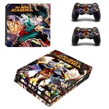 Ps4 Pro My Hero Academia Skin Bundles Console 2 Controllers Ps4 Pro Console Ps4 Pro Playstation 4 Console