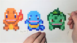We welcome all kinds of posts about pixel art here, whether you're a first timer looking for guidance if you need help on how to post here, check out how to post pixel art on /r/pixelart, or feel free to post. Pokemon Starters 1g Pixel Art Youtube