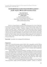 Pada kesempatan ini tak lupa penulis mengucapkan terima kasih kepada Http File Upi Edu Direktori Proceeding Upi Upsi 2010 Book 2 Kaedah Pengajaran Dan Pembelajaran Guru Pemulihan Jawi Di Malaysia Pdf