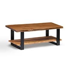 Alaterre Furniture Alpine Live Edge Wood Large Coffee Table