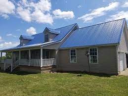 For 30 years, blue and blue roofing has served the puget sound region. Beautiful Regal Blue Metal Roof Installation In Eastview Ky