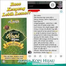 Dapatkan gratis ongkir untuk anda. Alana Kopi Hijau Testimoni Pengguna Yang Telah Berjaya Kuruskan Badan Dengan Alana Kopi Hijau