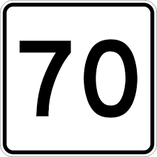 70 (seventy) is the natural number following 69 and preceding 71. Datei Ma Route 70 Svg Wikipedia