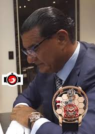 Influencer Maximillian White spotted wearing Jacob & Co