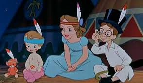 The Darlings Dressed Up Like Indians I Just Love The Teddy Bear And His Headdress Disney Animated Movies Disney Pixar Movies Disney Favorites