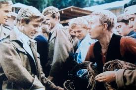 Notorious prisoner charles bronson whistled the theme to the great escape film moments before launching himself at a prison governor, a court has heard. The Great Escape Steve Mcqueen Charles Bronson John Leyton Great Photo Entertainment Memorabilia Movie Memorabilia