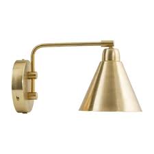 Commande avant 14h expédiée le jour même ! Applique Murale Game Laiton H20cm L30cm Interrupteur House Doctor Luminaires Nedgis