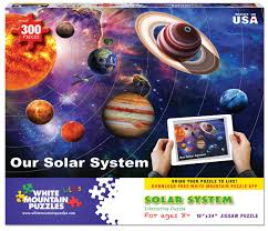 New funny or mystery free. White Mountain Puzzles Solar System 1310 300 Piece Jigsaw Puzzle Inc Jigsaw Puzzles Toys Games Kiririgardenhotel Com