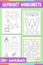 Let them have fun coloring the pictures that start with each letter of the alphabet or fill in the missing letters in the letter recognition worksheets. Alphabet Worksheets Itsybitsyfun Com
