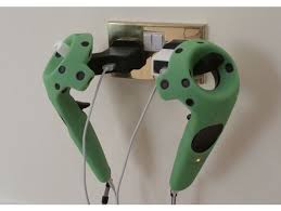 Htc Vive Controller Wall Charging Mount By Jeff Thingiverse Htc Vive Htc Mounting