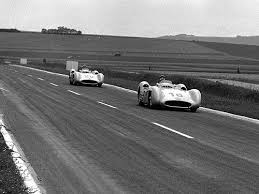 1954 Reims Juan Manuel Fangio Karl Kling W196s French Grand Prix Grand Prix Racing Racing