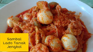 Resep teri basah cabe hijau goreng bada lado mudo khas dapur uni et. Resep Sambal Lado Tanak Jengkol Menu Sehari Hari Youtube