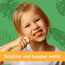 GuruNanda Kids Toothbrush with Suction Cup & Fun Animal Designs