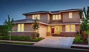 Brick Accents And A Covered Porch Give This New Home In Mountain House Ca Abundant Curb Appeal C Richmond American Homes Carpets For Kids Buy Carpet Online