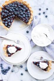 The food colouring can restore the expected blueberry pie filling. Easy Blueberry Pie Fresh No Bake Vegan Blueberry