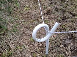 You could ignore the other steps above and get right to putting in the temporary posts. Temporary Fencing Tips Chism Heritage Farm