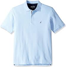 Classic fit, for comfort polo collar;2 button, placket with signature striped taping Nautica Herren Classic Fit Short Sleeve Solid Performance Deck Polo Shirt Poloshirt Amazon De Bekleidung