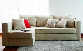 1) buy two ikea manstad sofabeds in matching colour (the later ones which allow the chaise longue to be positioned either end) 2) follow the instructions, but instead of putting the chaise longue on only one side, place one on either side. Hoes Manstad Slaapbank Strakke Pasvorm Comfort Works