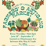 Village of Lakewood Farmers’ & Artisans’ Market