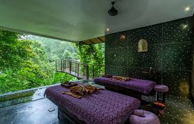Its diverse landscape of mountainous terrain, rugged coastlines and sandy beaches, lush rice terraces and barren volcanic hillsides provide a picturesque backdrop to its colourful, spiritual and unique culture. Hanging Gardens Of Bali Ubud Indonesia Review By Travelplusstyle
