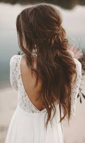43 Gorgeous Half Up Half Down Hairstyles Simple Wedding Hairstyles Classic Wedding Hair Wedding Hair Down